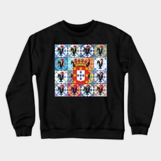 Galo de Barcelos, Portugal Crewneck Sweatshirt